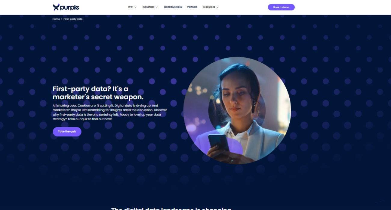 Purple website
