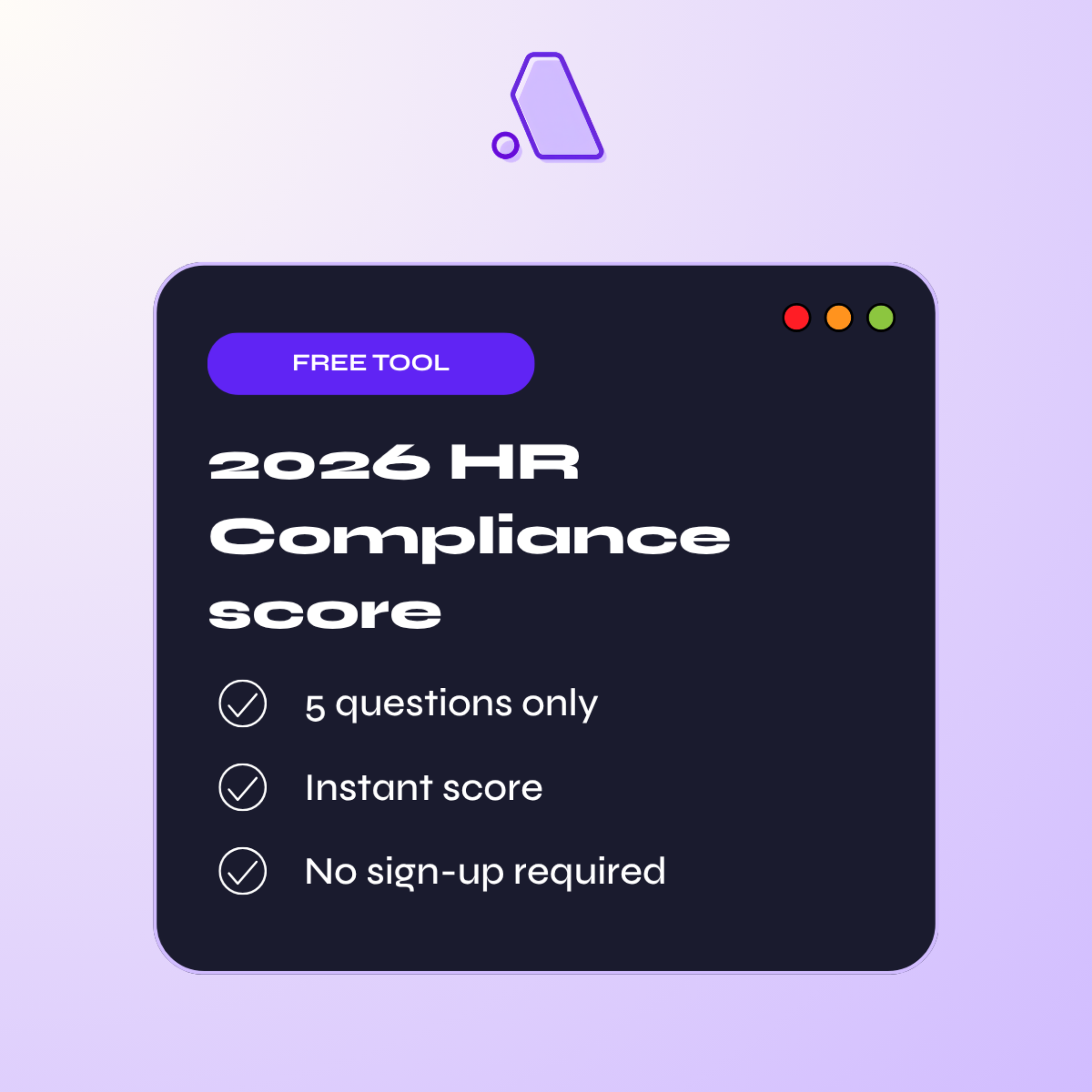 AInes HR 2026 HR compliance score tool