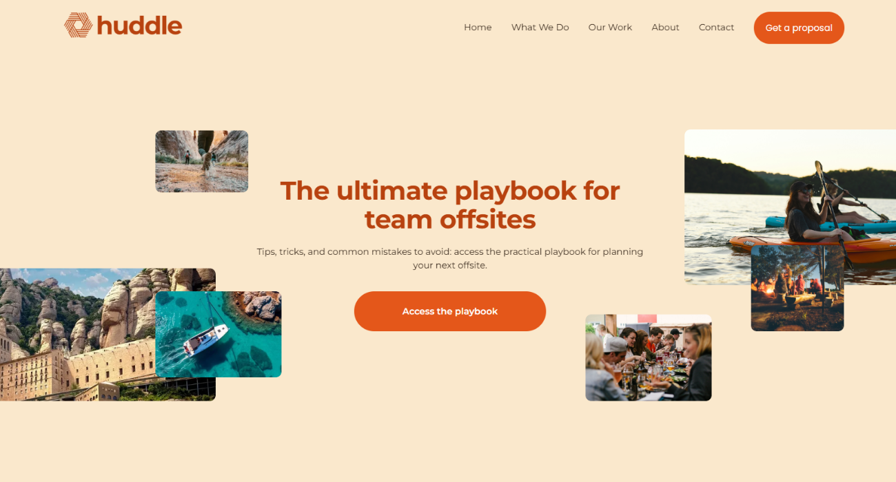 Huddle website