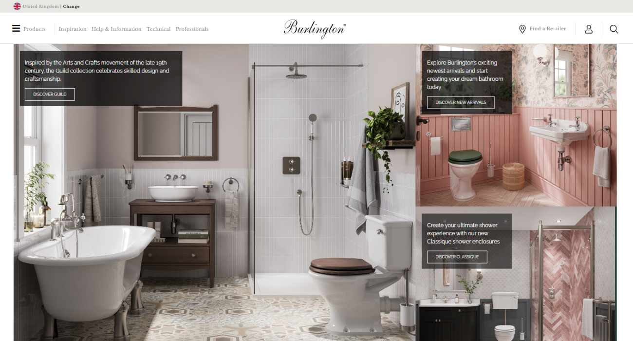 Burlington website